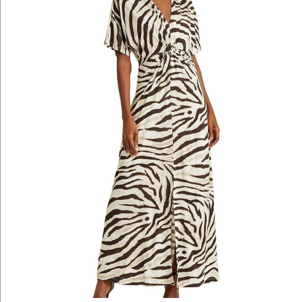 Lauren Ralph Lauren zebra maxi dress
